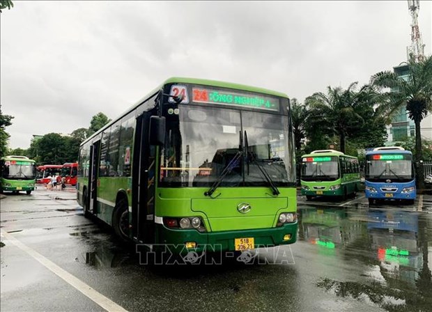 4月1日起胡志明市将有200多辆新公交车投入运营 hinh anh 1