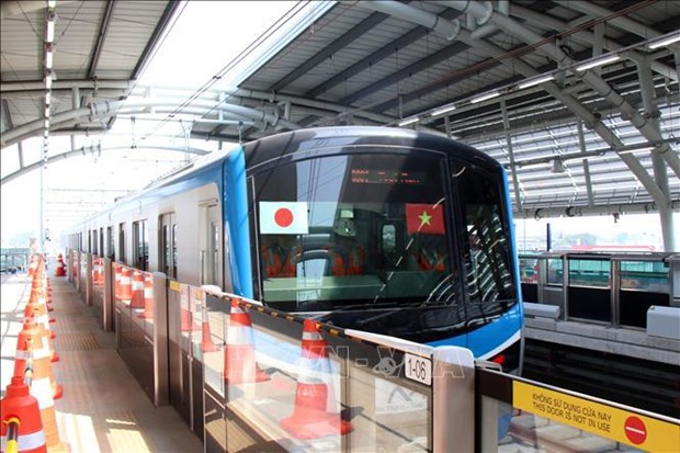 胡志明市滨城-仙泉地铁1号线拟于2024年10月启动商业运营 hinh anh 1