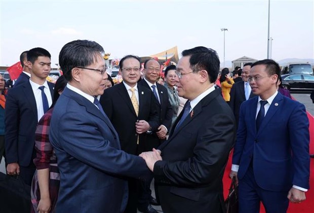 越南国会主席王廷惠圆满结束对中华人民共和国的正式访问 hinh anh 1