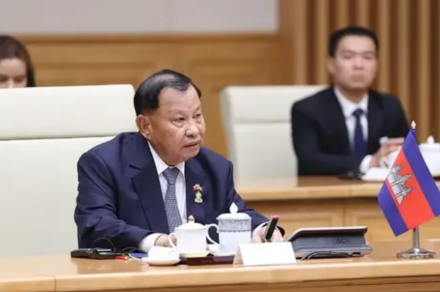 越南国会主席王廷惠致信祝贺赛冲亲王被任命为柬埔寨国王最高顾问 hinh anh 1