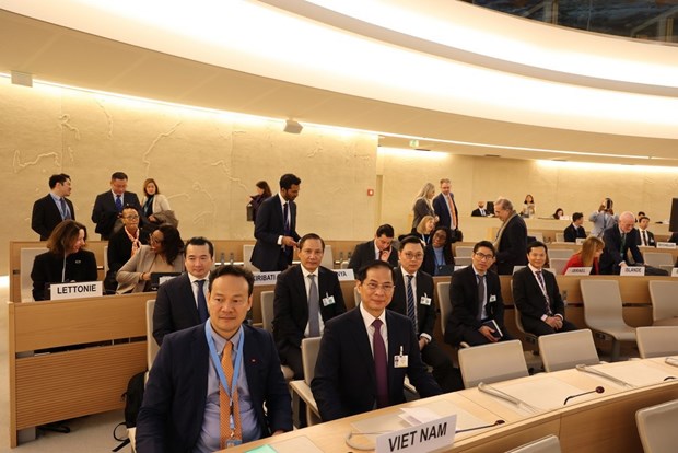 越南对再次被提名为联合国人权理事会成员持有信心 hinh anh 1