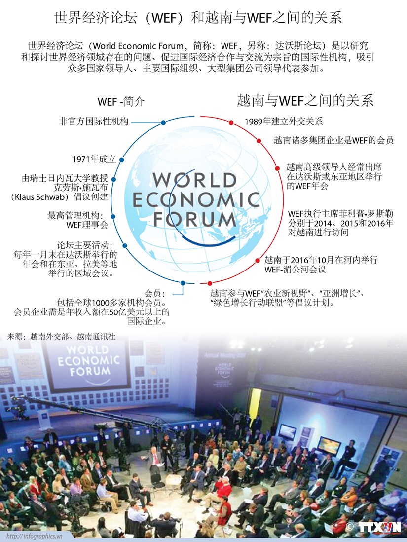 世界经济论坛（WEF）和越南与WEF之间的关系 hinh anh 1